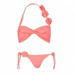 Flirty Pink Halter-neck Bikini
