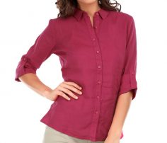 Berry Red Roll Up Shirt UK and Australia