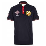 Black Emblem Polo t shirt in UK and Australia