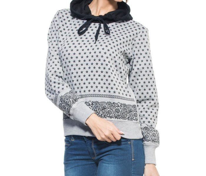 Black & White Hooded Sweater in UK and Australia