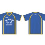 Blue and Yellow Lacrosse Tee in UK and Australia