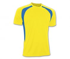 Blue and Yellow Soccer Tee in UK and Australia