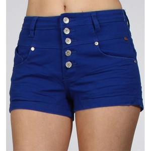 Blue High Rise Shorts in UK and Australia