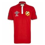 Bright Red with Emblem Polo T Shirt in UK and Australia