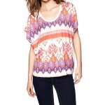 Color Burst Printed Relaxed Tee in UK and Australia