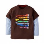 Colorblast Double Sleeve T Shirt in UK and Australia