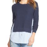 Dark Blue Short Sweater in UK and Australia