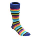 Designer striped multi-colour socks in UK and Australia