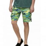 Dressy Army Print Beach Shorts in UK and Australia