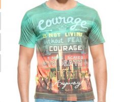 Green Courage Sublimation Tee in UK and Australia
