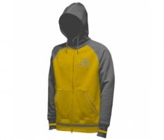 Grey and Canary Yellow Designer Hoodie in UK and Australia