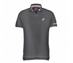 Wholesale Grey Running Polo Tee in USA