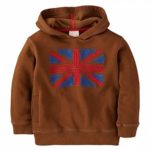 Hooded Brown Boys Jacket in UK and Australia