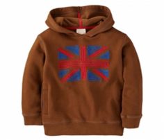 Hooded Brown Boys Jacket in UK and Australia