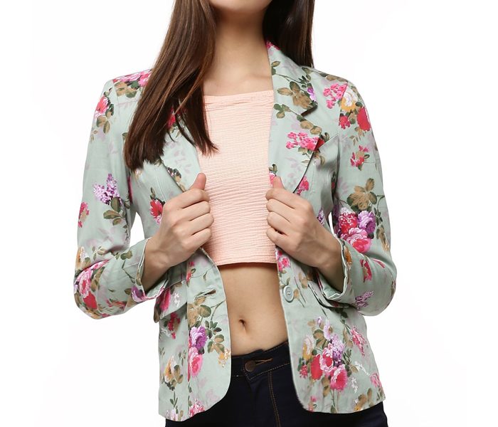 Light Floral Lifestyle Coat in UK and Australia