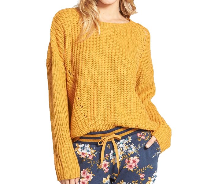 Mustard Yellow Relaxed Sweater in UK and Australia