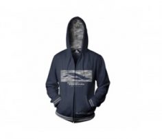 Navy Blue Hooded Jacket in UK and Australia