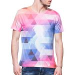 Pink and Blue Diamond Tee in UK and Australia