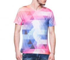 Pink and Blue Diamond Tee in UK and Australia
