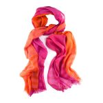 Pink and Orange Funky Scarf in UK and Australia