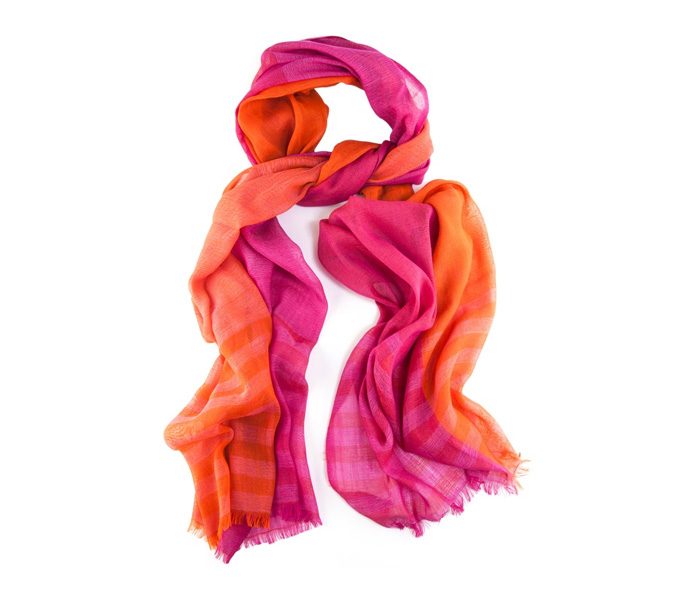 Pink and Orange Funky Scarf in UK and Australia