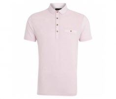 Plain Soft Pink Polo T Shirt in UK and Australia