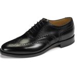 Polished Black Brogue Shoes in UK and Australia
