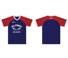 Red and Blue Blocking Tee in UK and Australia