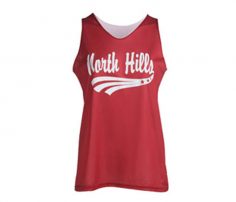 Red and White Basketball Singlet in UK and Australia