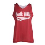Red and Black Basketball Singlet in UK and Australia