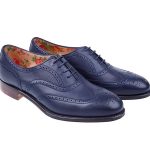 Royal Blue Brogue Shoes in UK and Australia