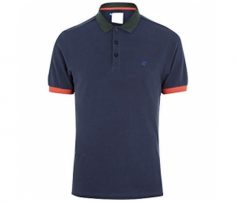 Royal Blue with red piping Polo T Shirt in UK and Australia