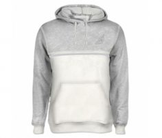 Soft Grey and White Designer Hoodie in UK and Australia