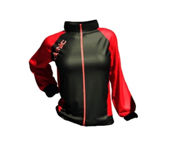 Sporty Black & Red Ladies’ Tracksuit in UK and Australia