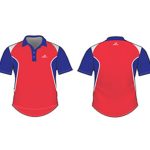 Striking Red And Blue Cricket Jersey in UK and Australia