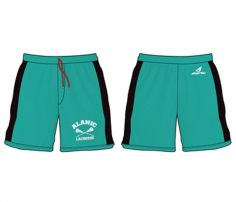 Turquoise Blue and Black Shorts in UK and Australia