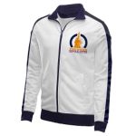 White and Blue Marathon Jacket in UK and Australia