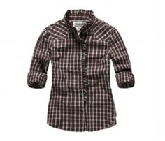 White and Brown Check Shirt in UK and Australia