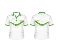 White and Green Tennis Tee in UK and Australia