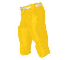 Yellow American Football Pants in UK and Australia
