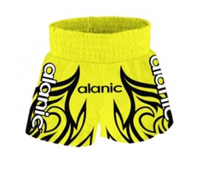 Yellow & Black Detailed Boxing Shorts in UK and Australia