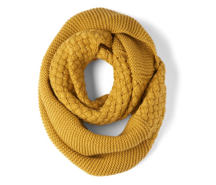 Yellow Orchard Winter Scarf in UK and Australia