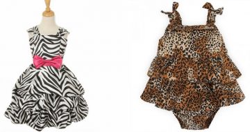 Trendy Zebra Print Dresses to Glam up Baby Girls