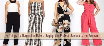 4 Things to Remember Before Buying the Prefect Jumpsuits for Women