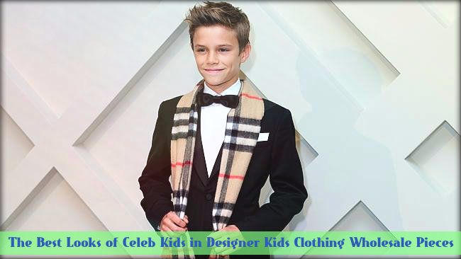 The Best Looks of Celeb Kids in Designer Kids Clothing Wholesale Pieces