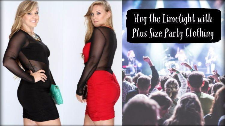 Hog the Limelight with Plus Size Party Clothing