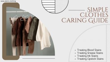 Simple Clothes Caring Guide: Easy Removal of 4 Most Stubborn Stains