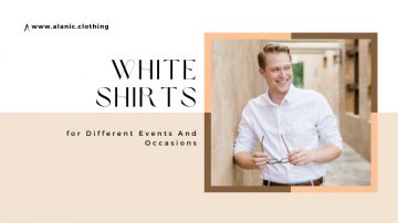 Three Different White Shirts for Different Events And Occasions