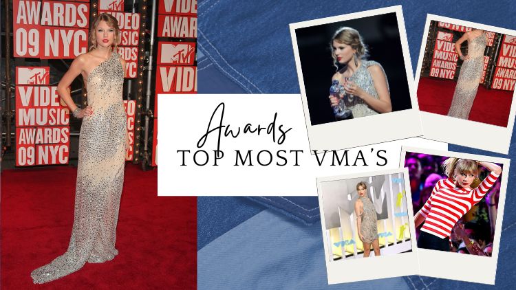 glamorous Taylor Swift VMA awards looks
